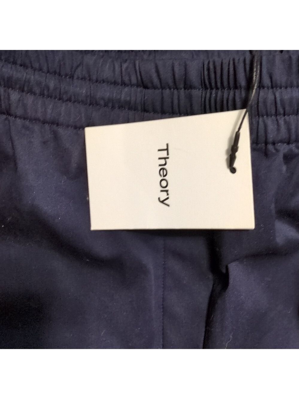 Theory Blue Midnight Easy Trouser Classic Chino Size P - Picture 6 of 10